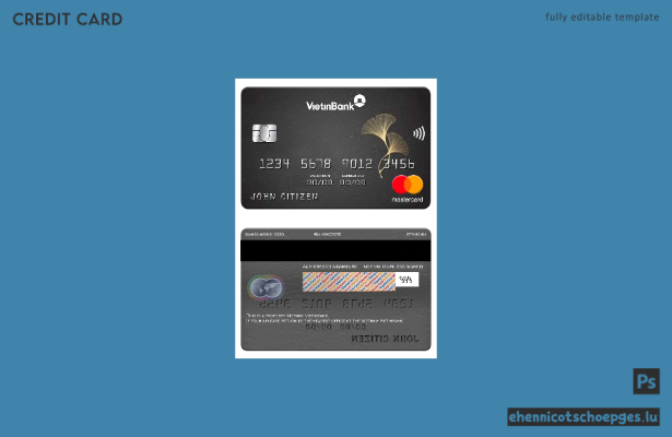 Mustervorschau der Vietnam Vietinbank Mastercard
